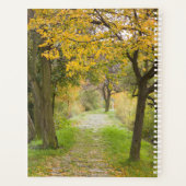 秋の道 プランナー手帳 (裏面)