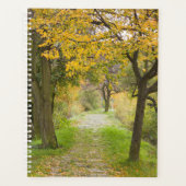 秋の道 プランナー手帳 (正面)