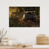 秋の道 ポスター (キッチン)