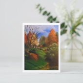 秋の道 ポストカード (スタンド正面)