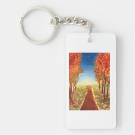 秋の道 – KidsArt for CHOC キーホルダー