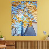 秋の都市 キャンバスプリント (インサイチュ (リビング))