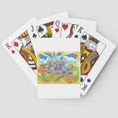 秋の都市 トランプ (裏面)