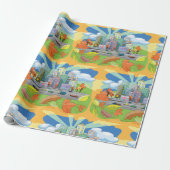 秋の都市 ラッピングペーパー (アンロールド)