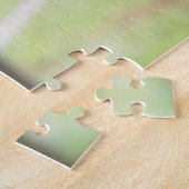 秋の野に落ちる葉馬 ジグソーパズル (側面)