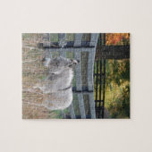 秋の野のロバ ジグソーパズル (横)