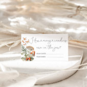 秋の野生のキノコ瓶の中にキャンディーの数 エンクロージャーカード