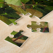 秋の野生のデマの葉 ジグソーパズル (側面)