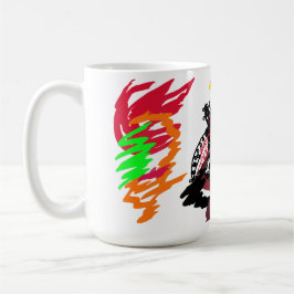 秋の野生の狐 コーヒーマグカップ
