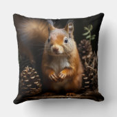 秋の野生生物 クッション (裏面)