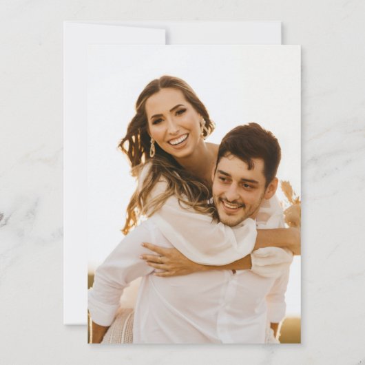 秋の野結婚花 招待状 (裏面)