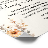 秋の野草がリングや輪をシャワーゲームの看板に ポスター (角)