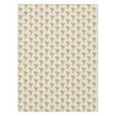 秋の野草模様 テーブルクロス (正面)