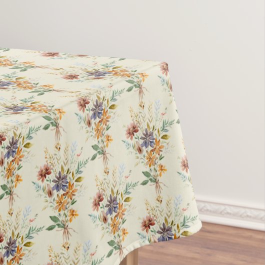 秋の野草模様 テーブルクロス (インサイチュ)