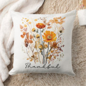 秋の野草 クッション (ブランケット)