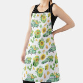 秋の野菜とヴィンテージ エプロン (インサイチュ)