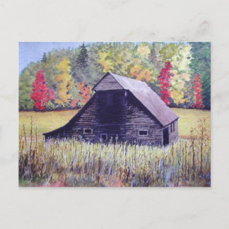 秋の野 - ポストカード