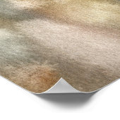 秋の金ゴールドフェアリーポスタープリントbyモリー・ハリソン ポスター (角)