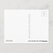 秋の金ゴールド ポストカード (裏面)