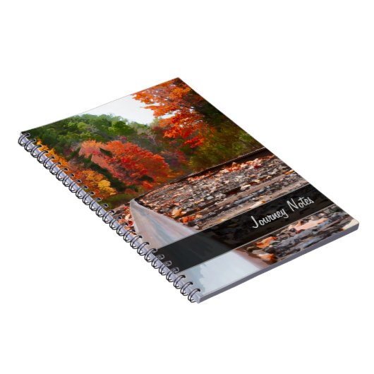 秋の鉄道トラベルカスタムジャーナル ノートブック (右側)