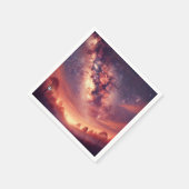 秋の銀河系ミルキーウェイデカップナプキンス スタンダードカクテルナプキン (角)