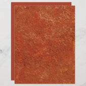 秋の錆のテクスチャスクラップブック作り (正面/裏面)