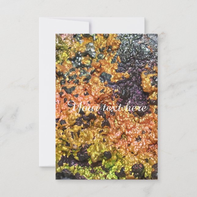 秋の錆びたサンセットストーン (正面)