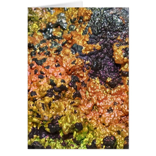 秋の錆びたサンセットストーン (正面)