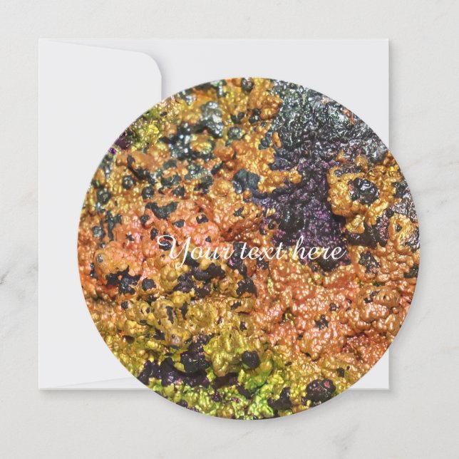 秋の錆びたサンセットストーン (正面)