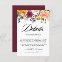 秋の開花ガーランド秋の結婚式詳細