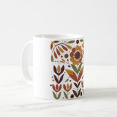 秋の開花調和 コーヒーマグカップ (正面左)