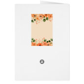 秋の開花 (裏面)