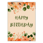 秋の開花 (正面)