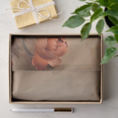 秋の開花、混合メディアフローラ 薄葉紙 (ギフト)