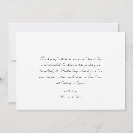 秋の闇とムーディーズフローラ結婚ズ サンキューカード (裏面)