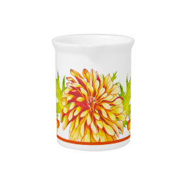 秋の陶器投入口 ピッチャー