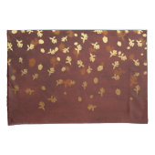 秋の陸軍少佐の階級章パターン 枕カバー (正面右)