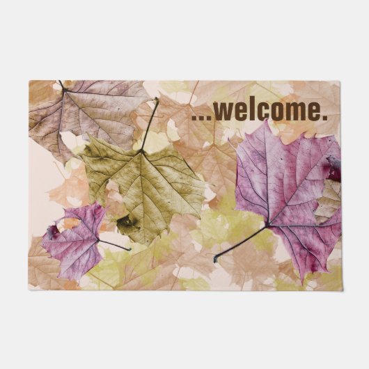 秋の離れ偽装ドアマット ドアマット (正面)
