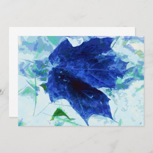 秋の離れ招待状 招待状 (正面/裏面)