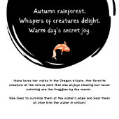 秋の雨の森ラプファンドッグシャツ選択スタイル スウェットシャツ