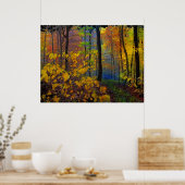 秋の雨、ポスター ポスター (キッチン)