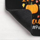 秋の雰囲気に恋するパラ教えライフ秋 マウスパッド (コーナー)