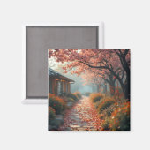 秋の雰囲気を感じ楽しめる磁石 マグネット (正面/裏面)