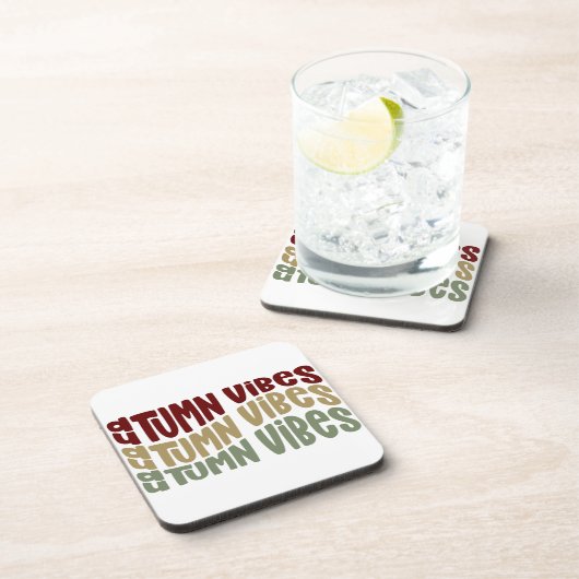 秋の雰囲気 コースター (右側)