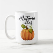 秋の雰囲気 コーヒーマグカップ (左)