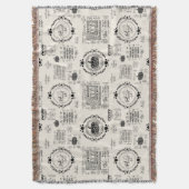 秋の雰囲気 スローブランケット (正面縦)