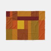 秋の雰囲気 フリースブランケット (正面(横))