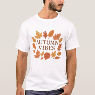 秋の雰囲気 – 紅葉 Tシャツ