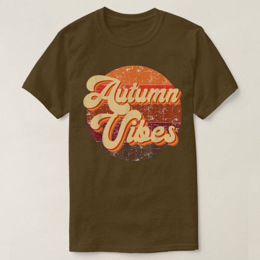 秋の雰囲気 Tシャツ (デザイン正面)