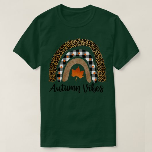 秋の雰囲気 Tシャツ (デザイン正面)